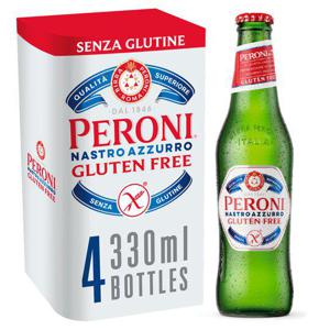 Peroni Nastro Azzurro Gluten Free 4X330ml