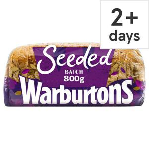 Warburtons Seeded Batch Bread 800G