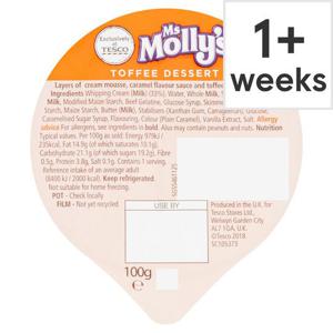 Ms Mollys Toffee Layered Dessert 100G