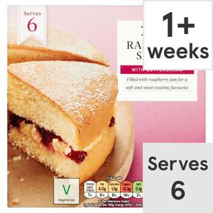 Tesco Raspberry Sponge Cake Each