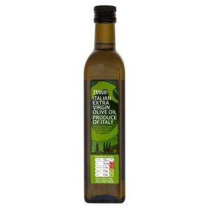 Tesco Italian Extra Virgin Olive Oil 500Ml