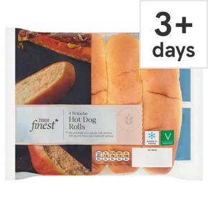 Tesco Finest 4 Brioche Hot Dog Rolls