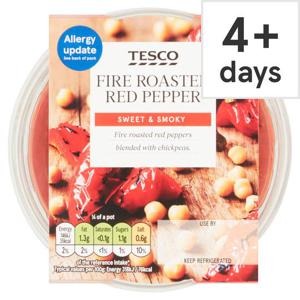 Tesco Fire Roast Red Pepper Dip 182G