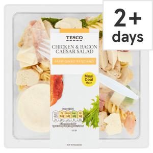 Tesco Chicken & Bacon Caesar Salad 265G