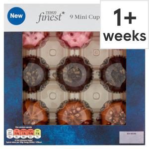 Tesco Finest 9 Mini Cupcakes