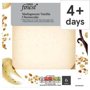 Tesco Finest Madagascan Vanilla Cheesecake 540G