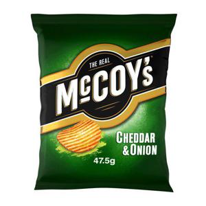 Mccoys Cheddar & Onion Crisps 47.5G