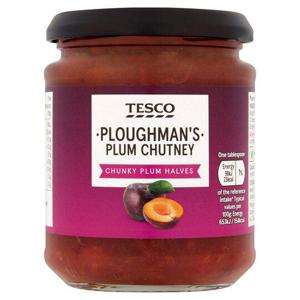 Tesco Ploughmans Plum Chutney 295G