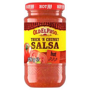 Old Elpaso Thick & Chunky Salsa Hot 226G