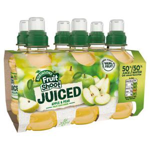 Fruit Shoot Juiced Apple & Pear 6 X 200 Ml