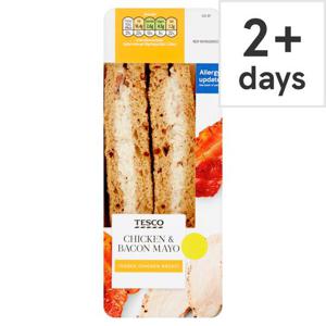 Tesco Chicken & Bacon Mayonnaise Sandwich