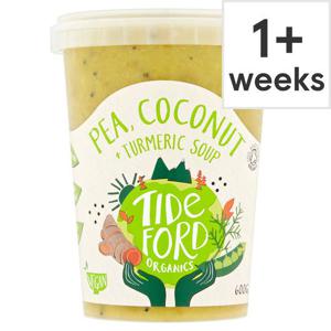 Tideford Organic Pea Coconut & Turmeric Soup 600G