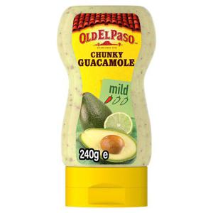 Old El Paso Squeezy Sauce Guacamole 240G