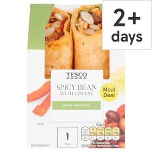 Tesco Spicy Bean Wrap