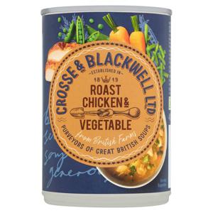 Crosse And Blackwell Best Of British Roast Chicken & Vegetable Soup 400G