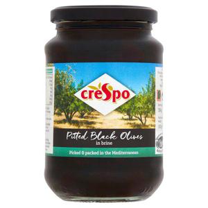 Crespo Pitted Black Olives 354G