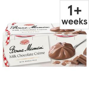 Bonne Maman Milk Chocolate Creme Dessert 2X90g