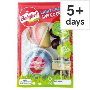 Babybel Light Cheese Apple & Grape 75G