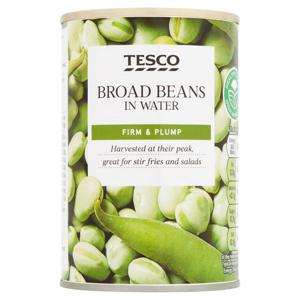 Tesco Broad Beans In Water 300G