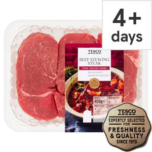 Tesco Stewing Steak 400G