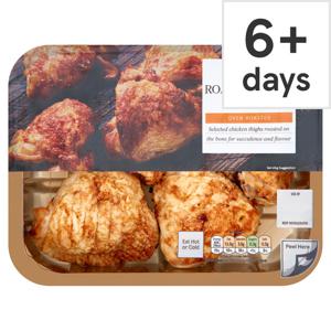 Tesco British Ready To Eat Roast Chicken Thighs 450G