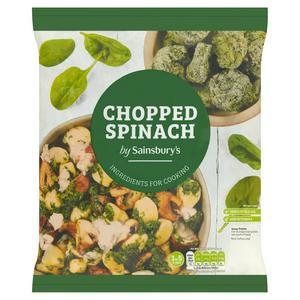 Sainsbury's Chopped Spinach 1kg