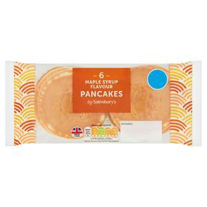 Sainsbury's Maple Syrup Pancakes x6