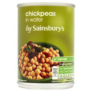 Sainsbury's Chickpeas in Water 400g (240g*)