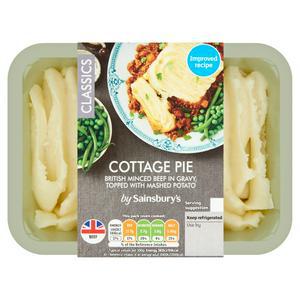 Sainsbury's British Classic Cottage Pie 400g (Serves 1)