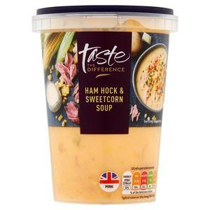 Sainsbury's Sweetcorn & Ham Hock Chowder, Taste the Difference 600g