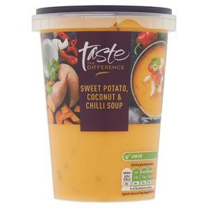 Sainsbury's Sweet Potato Coconut & Chilli Soup, Taste the Difference 600g