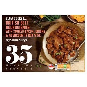 Sainsbury's Just Cook Beef Bourginon 545g