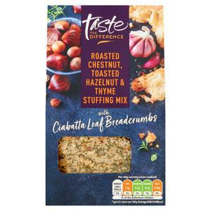 Sainsbury's Chestnut & Hazelnut Stuffing Mix, Taste the Difference 110g