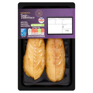 Sainsbury's British Smoked Boneless Mackerel, Taste the Difference (approx. 140g)