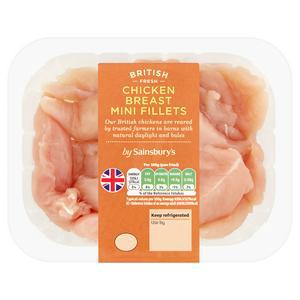 Sainsbury's Mini Chicken Breast Fillets 320g