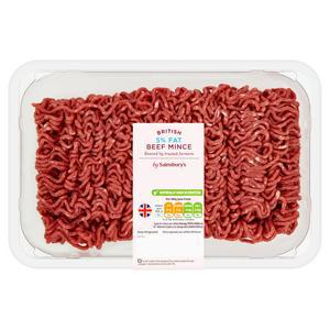 Sainsbury's Beef Mince 5% Fat 750g