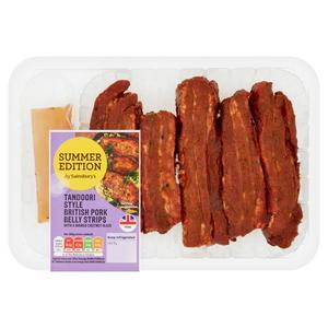 Sainsbury's Tandoori Belly Slices, Summer Edition 400g