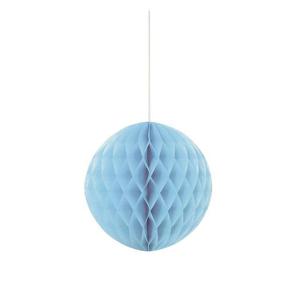 Powder Blue Honeycomb Ball Decoration