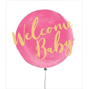 Baby Girl Congratulations Card