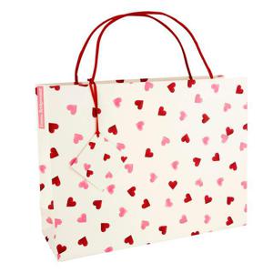 Emma Bridgewater New Hearts Gift Bag, Shopper 27X36cm