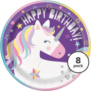 Magical Unicorn Plates 23cm