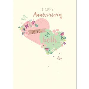 Anniversary Hearts Card