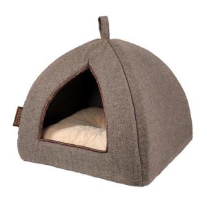 Fetch Herringbone Cat Bed Igloo