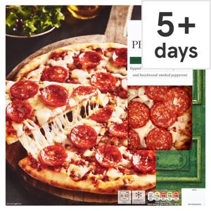 Tesco Stonebaked Pepperoni Pizza 280G