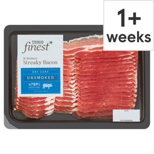 Tesco Finest* Unsmoked Dry Cure Streaky