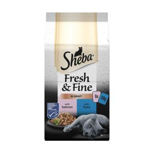 Sheba Fresh & Fine In Gravy With Salmon With Tuna