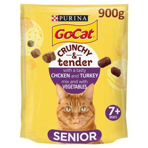 Go-Cat Crunchy & Tender Senior With Chicken, Turkey & Vegetables