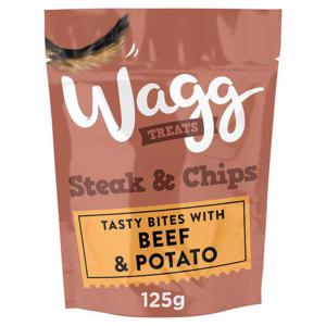 Wagg Dog Treats Steak & Chips