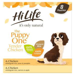 Hi Life It's Only Natural The Puppy One Tender Chicken