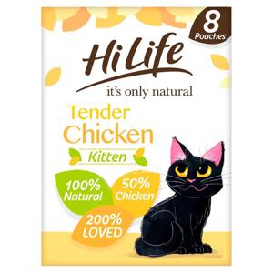 Hi Life Its Only Natural Tender Chicken Kitten